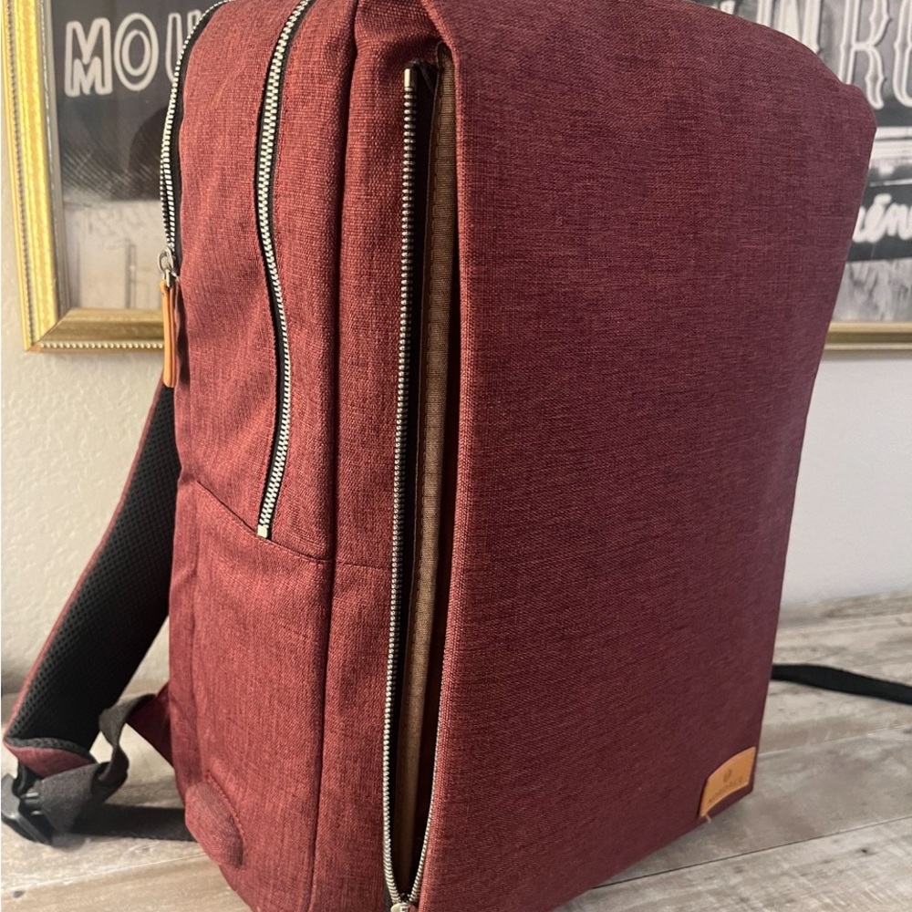 Stylish Red Backpack